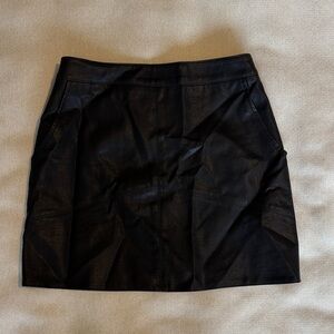 Lulu's Black Mini Skirt